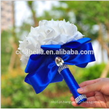 Atacado de alta qualidade casamento barato nupcial madrinha flor Bouquet multi cores